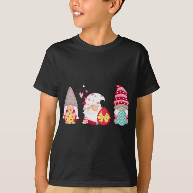 Camiseta Felz pascoa dos Gnomos da Páscoa (Frente)