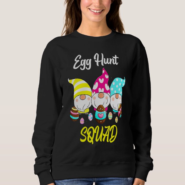 Camiseta Felz pascoa dos Gnomos do Ovo Hunt Bunny 2 (Frente)