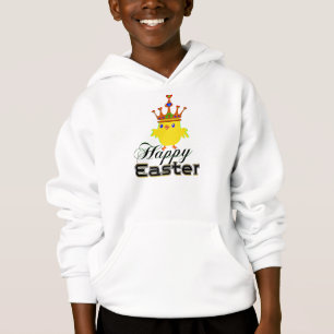 Camiseta ♫ ♥ Felz pascoa Irlandês King Chicken Kids Hoodie¨