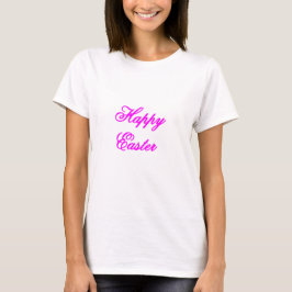 Camiseta Felz pascoa Magenta Presentes no MUSEUM Zazzle