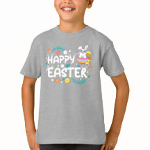 Felz pascoa, Ovos, Coelhinhos E Flores