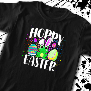 Camiseta felz pascoa - Ovos de Páscoa - Páscoa de papoila