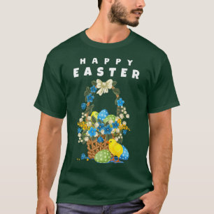 Camiseta Felz pascoa para a celebração de feriado de Páscoa