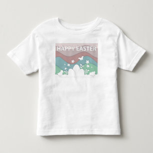 Camiseta Felz pascoa, pintinhos bonitos, ovos de páscoa na
