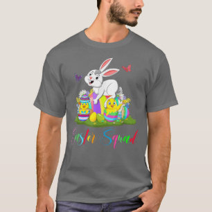 Camiseta Felz pascoa Quadrado páscoa Dia Fofo Coelhinho Coe