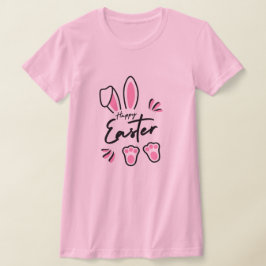 Camiseta Felz pascoa (rosa)