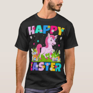 Camiseta Felz pascoa Unicorn Bunny Unicorn Páscoa Su
