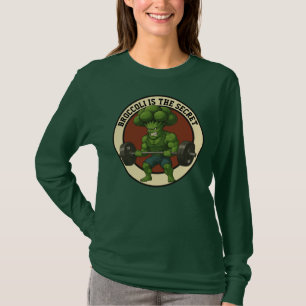 Camiseta Fem. Broccoli is the Secret - Front