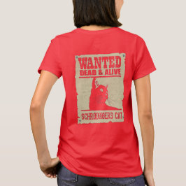 Camiseta Fem. Schrodinger's Cat - Dark - Back