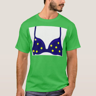 Camiseta Female Fashion Blue Bikini