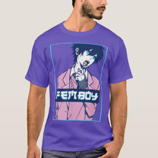 Camiseta Femboy Aestic Japonês Anime Crossd