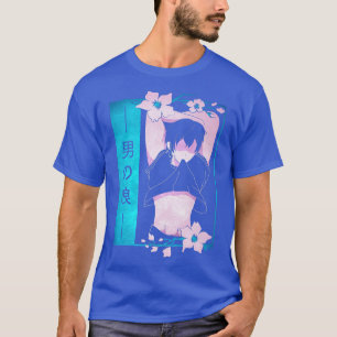 Camiseta Femboy Anime Boy Gótico de Pastel japonês Sa