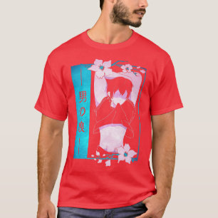Camiseta Femboy Anime Boy Gótico de Pastel japonês Sa
