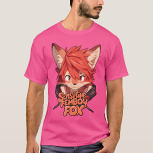 Camiseta Femboy Fox Furry Fandom Merch