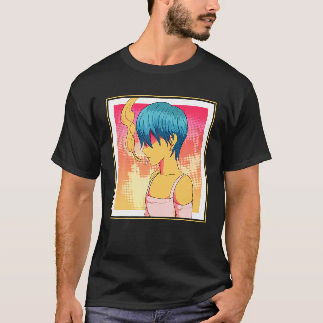 Camiseta Femboy Yaoi Gay Estética Crustando Anime Triste