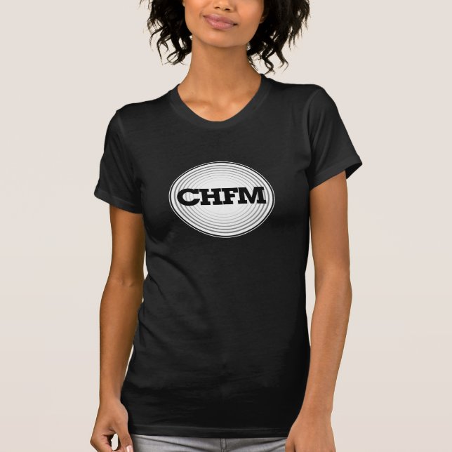 Camiseta fêmea 3 do chfm (Frente)