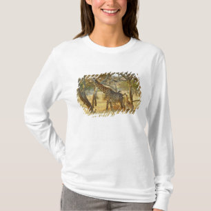 Camiseta Fêmea adulta e juvenil de Girafa, Giraffa