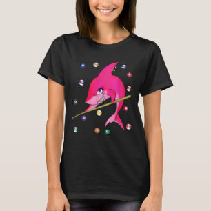 Camiseta Fêmea De Tubarão Piscina Engraçada