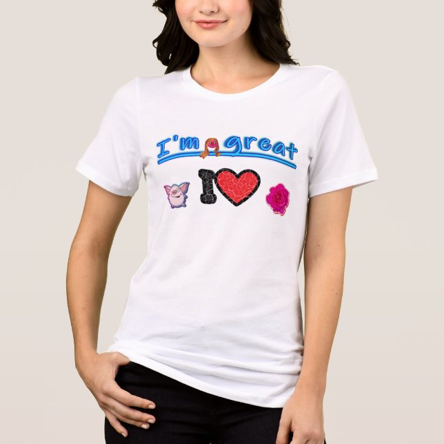 Camiseta feminina (Frente)