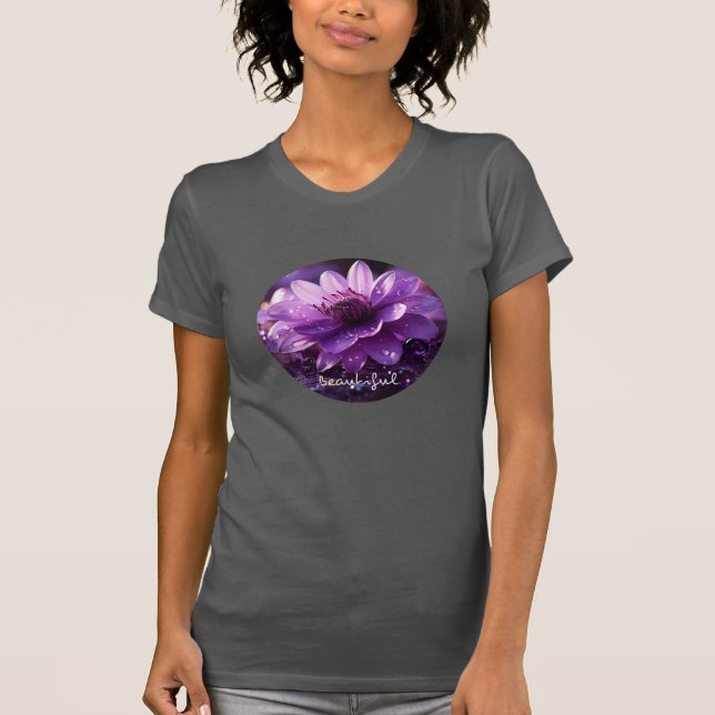 Camiseta Feminina Ajustada Bella+Canvas (Frente)