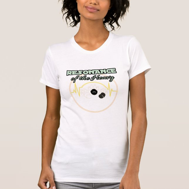 Camiseta Feminina Ajustada Bella+Canvas (Frente)
