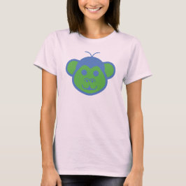 Camiseta Feminina Alimon (Macaco Alien)