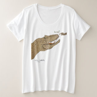 Camiseta Feminina Allosaurus Boop Dinossauro Taman