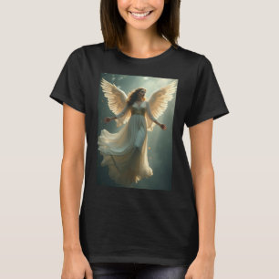Camiseta feminina anjo lindo