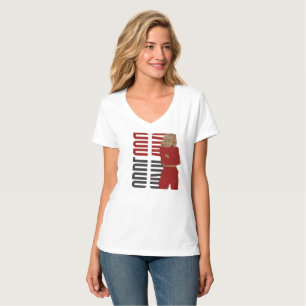 Camiseta Feminina Arberor Decote V