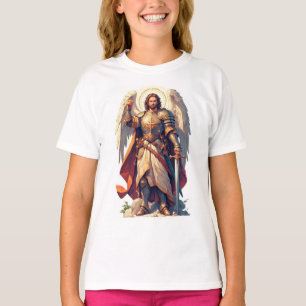 Camiseta Feminina Arcanjo Guerreiro Miguel