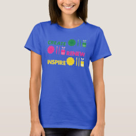 Camiseta Feminina Artsy Spring Knolling