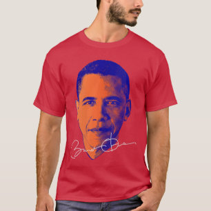 Camiseta Feminina Barack Obama em Homenagem ao 44º