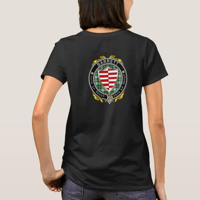Camiseta Feminina Barrett Irish Shield (Verso)