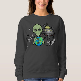 Camiseta Feminina Básica Alien All Mine