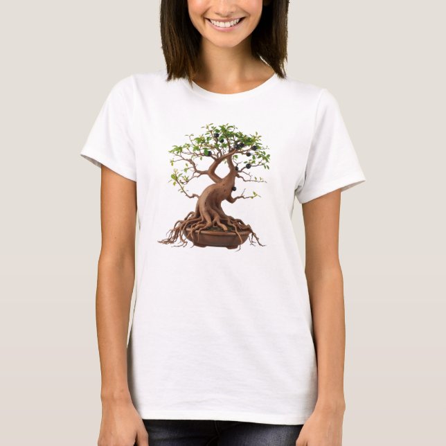 Camiseta Feminina Básica Bonsai-21 (Frente)