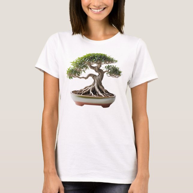 Camiseta Feminina Básica Bonsai-7 (Frente)