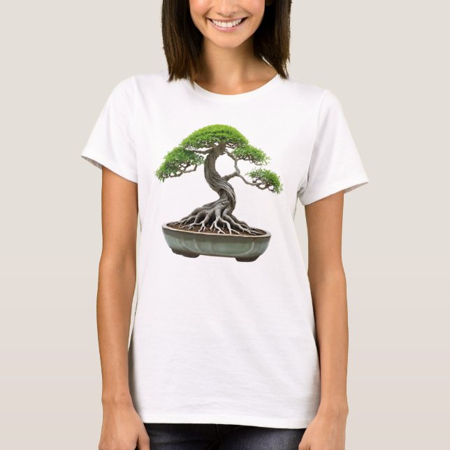 Camiseta Feminina Básica Bonsai-8 (Frente)
