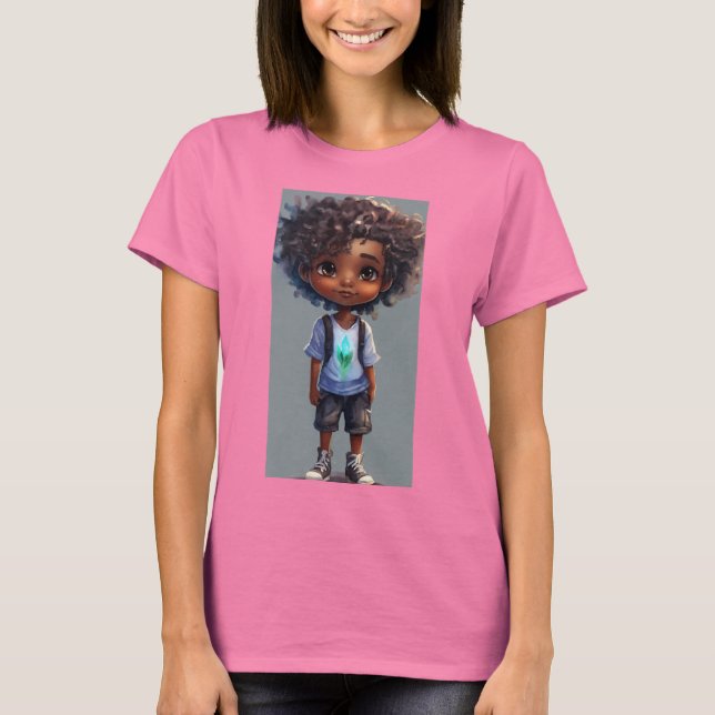 Camiseta Feminina Básica | Confortável e Na moda (Frente)