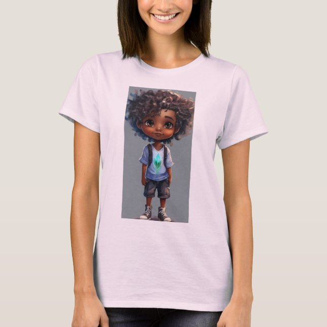 Camiseta Feminina Básica | Confortável e Na moda (Frente)