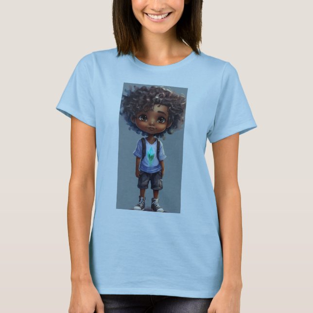 Camiseta Feminina Básica | Confortável e Na moda (Frente)