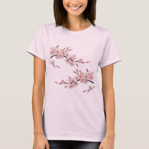 Camiseta Feminina Básica Floral-8 