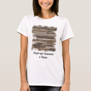 Camiseta Feminina Básica Madeira Viva