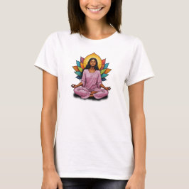 Camiseta Feminina Básica Meditação-7