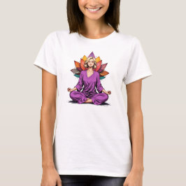 Camiseta Feminina Básica Meditação-9