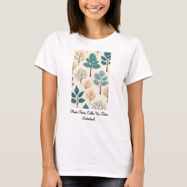 Camiseta Feminina Básica Raízes do Futuro-1 (Frente)