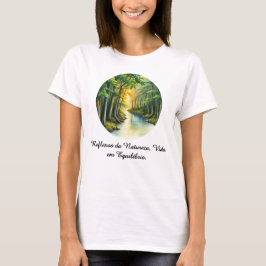 Camiseta Feminina Básica Reflexos da Terra-2