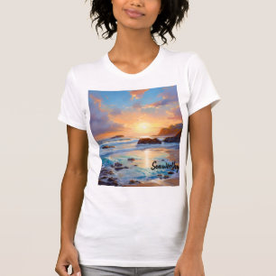 Camiseta feminina Bella+Canvas Slim Fit