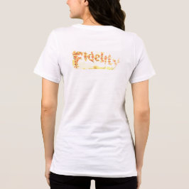 Camiseta feminina BELLA TRI BLEND ESTILO DE DESIGN