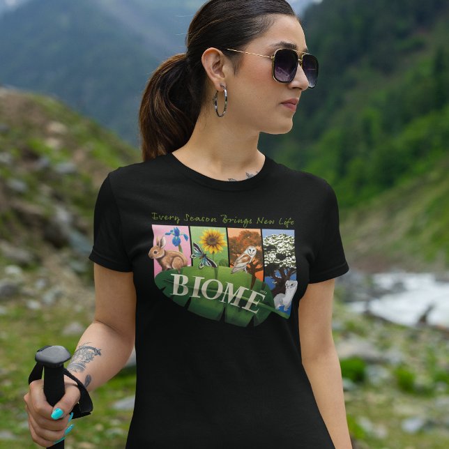 Camiseta Feminina Biome Seasons (Criador carregado)