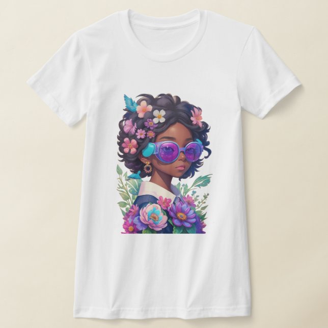 Camiseta Feminina Black Power (Postura )